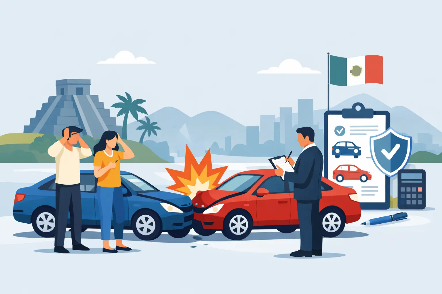 Mexico Auto Insurance Claims After a Crash