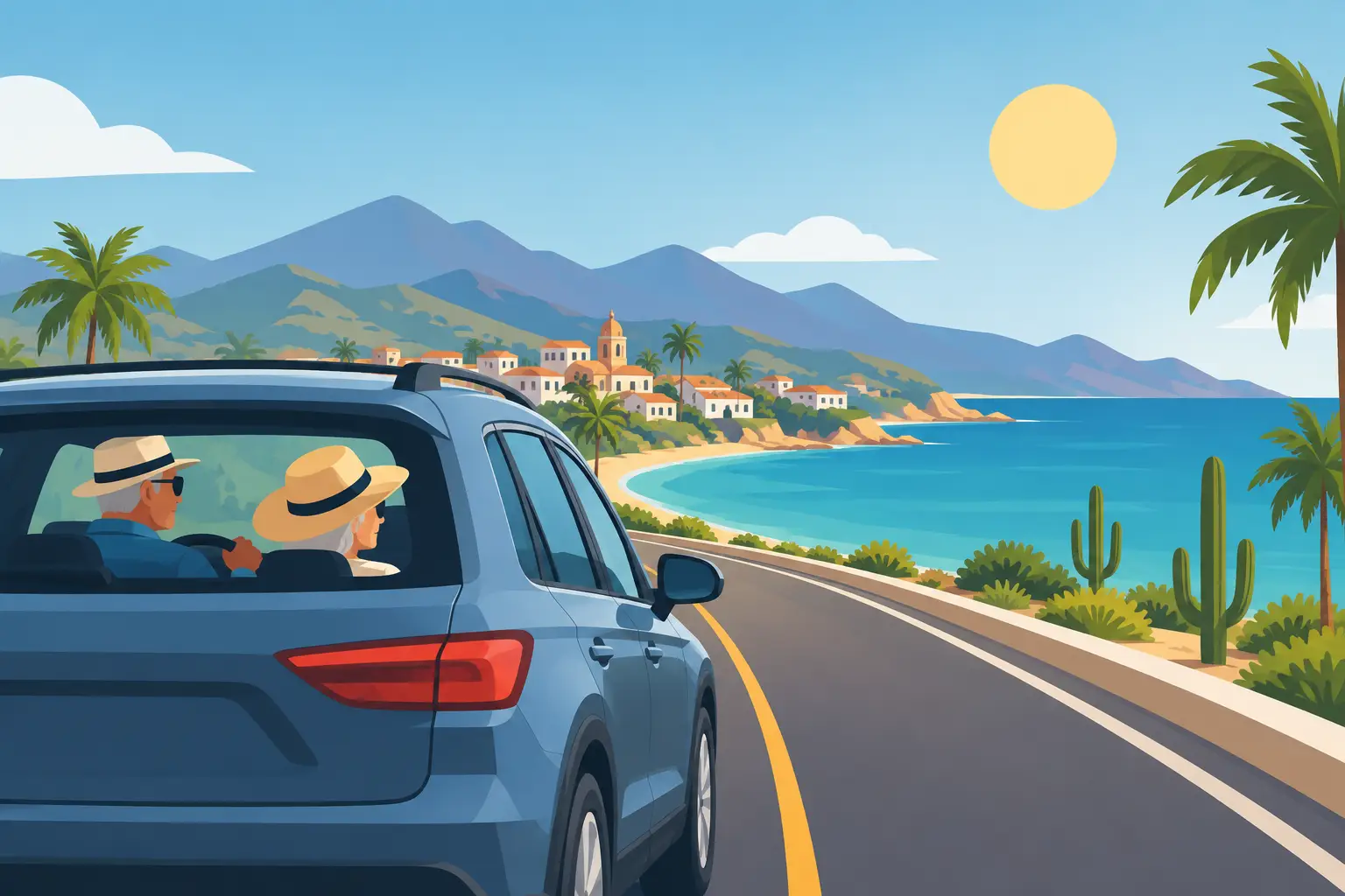Best Coverage for Mexico Snowbirds Who Drive South