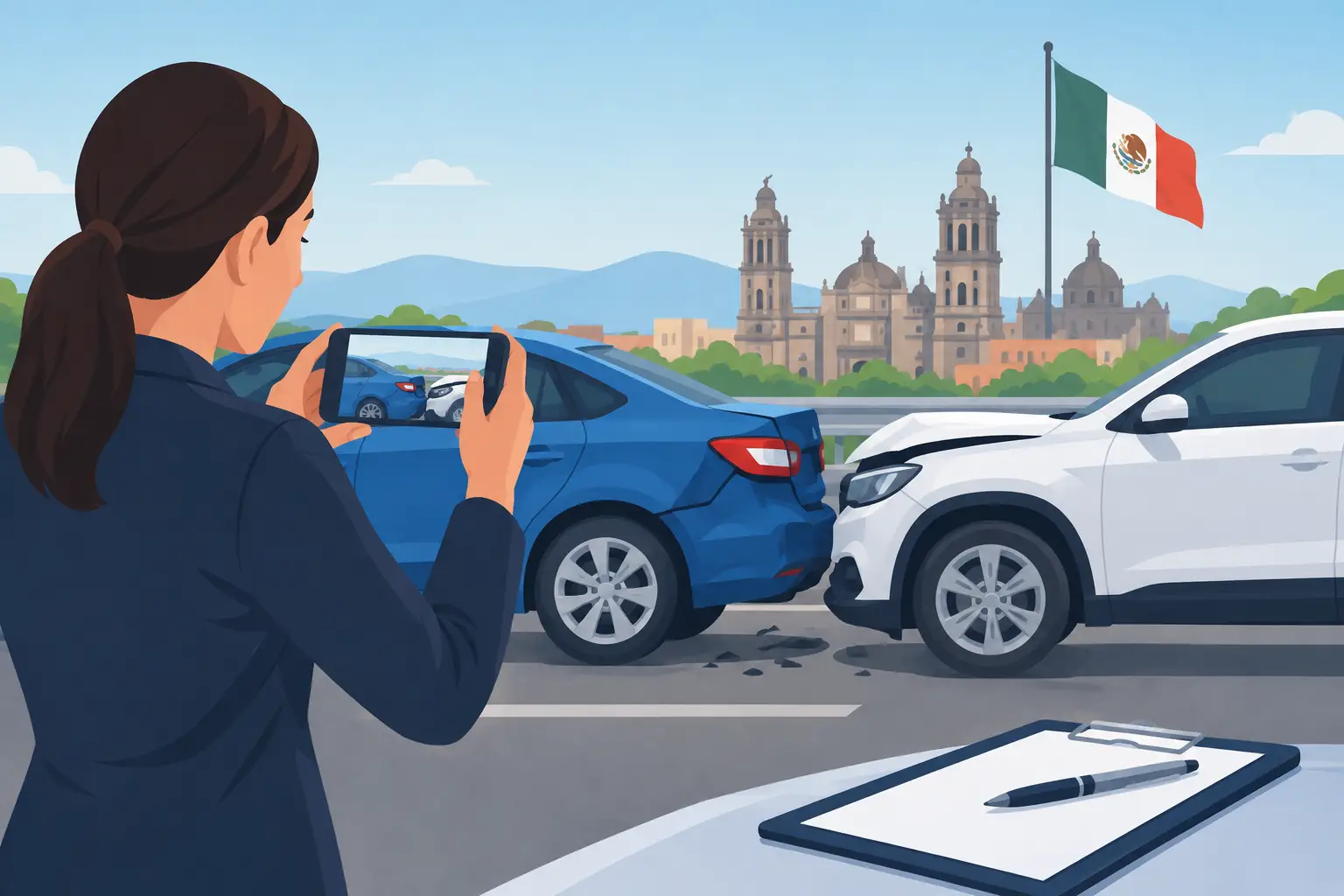 Mexico Accident Reporting After a Road Crash